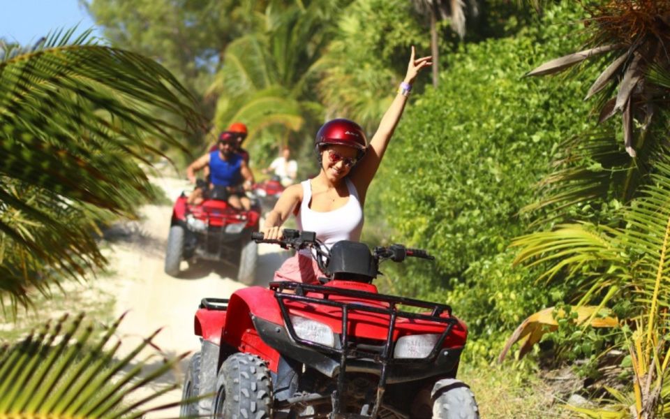 Combo Adventure: Parasailing & ATV Jungle Trail in Maroma - Live Tour Guides