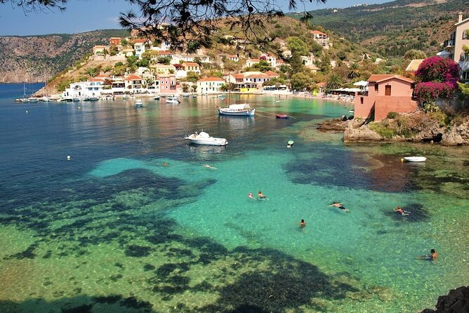 Day Cruise in Kefalonia,Ithaka, Lefkada Beaches - Eptanisos Boat - Unwind Aboard the Eptanisos Boat