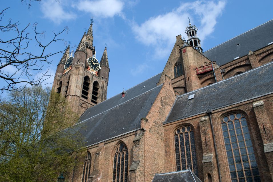 Delft: Entrance Ticket for the Old and New Churches - Directions for Visiting