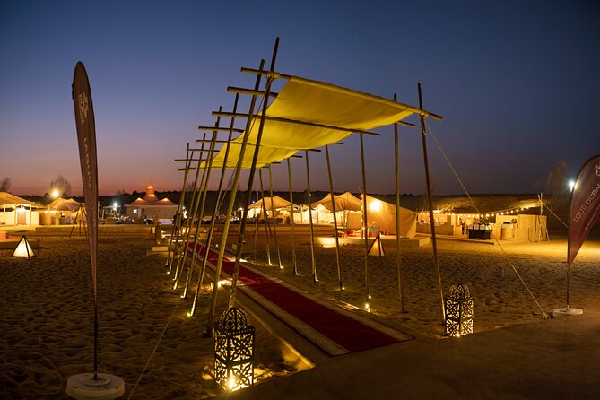 Dubai Caravanerai Desert Dinner With BBQ, Live Shows & Camel Ride - Directions for Guests