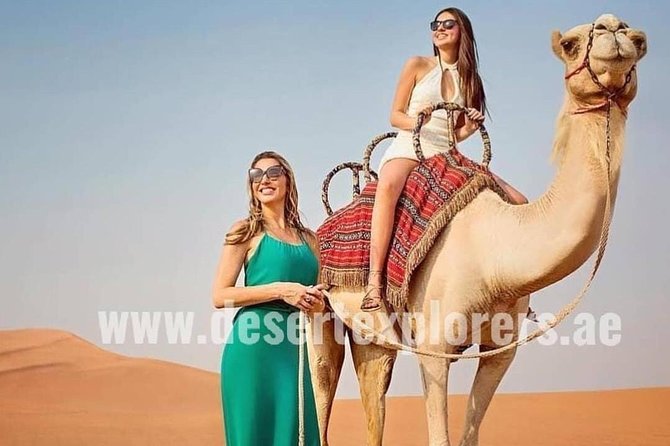 Dubai Desert Safari With Quad Bike, Sandboarding, Live Show & BBQ - Enjoy Camel Rides and Henna Tattoos