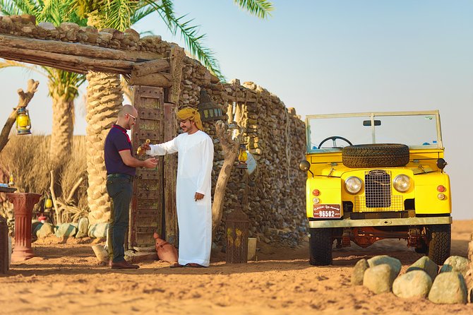 Dubai Heritage Land Rover Desert Safari With Traditional Dinner - Dining Experience