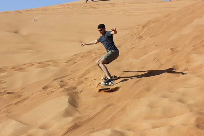 Dubai: Jeep Desert Safari, Camel Riding, ATV & Sandboarding - Common questions