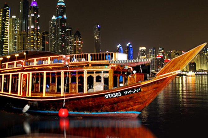 Dubai Marina Dhow Cruise Dinner With Entertainment & Options - Entertainment Options