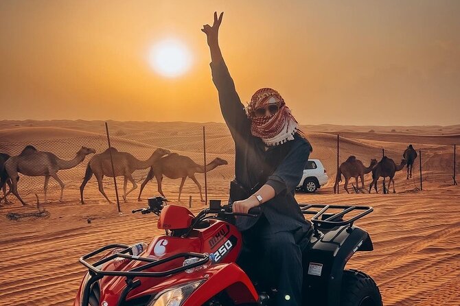 Dubai: Morning Quad Bike & Safari Adventure , Sandboarding, Camel - Last Words