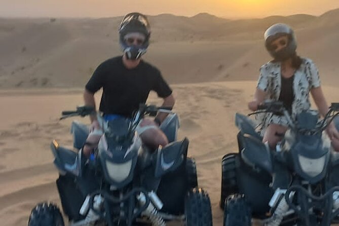 Dubai Private Guided Desert Quad Bike Tour With Transfers - Common questions