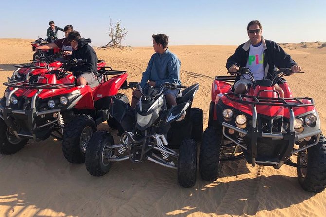 Dubai: Red Dune Quad Bike Desert Safari Adventure - Common questions