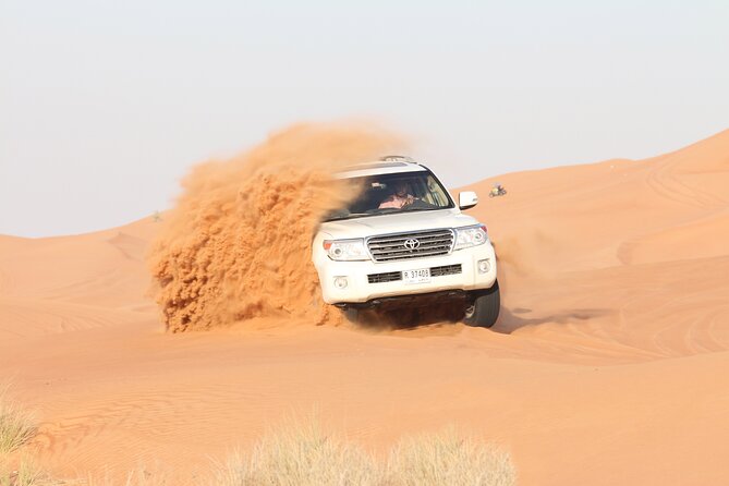 Dubai Red Dune Safari With Quad Bike, Sandboard & Camel Ride - Family-Friendly Safari Option