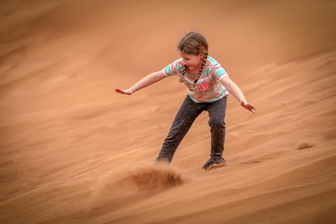 Dubai Red Dunes Desert Safari, Sandsurf, Camel & Quad Bike Option - Directions