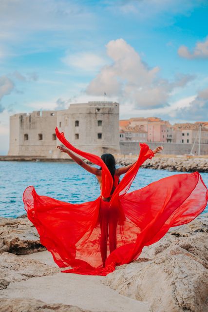 Dubrovnik: Infinity Flying Dress Photo Shoot (Jonadress) - Free Cancellation Policy