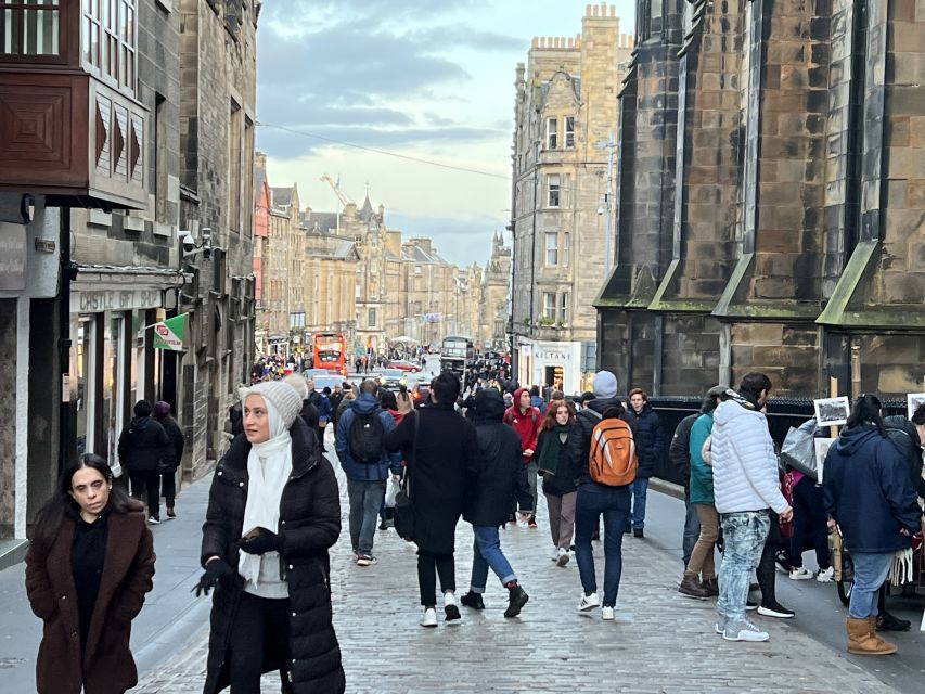 Edinburgh : The Royal Mile Old Town Guided Walking Tour - Common questions