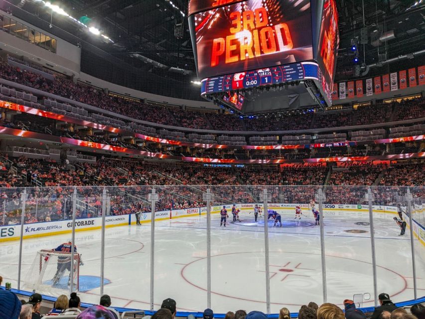 Edmonton: Edmonton Oilers Ice Hockey Game Ticket - Key Points