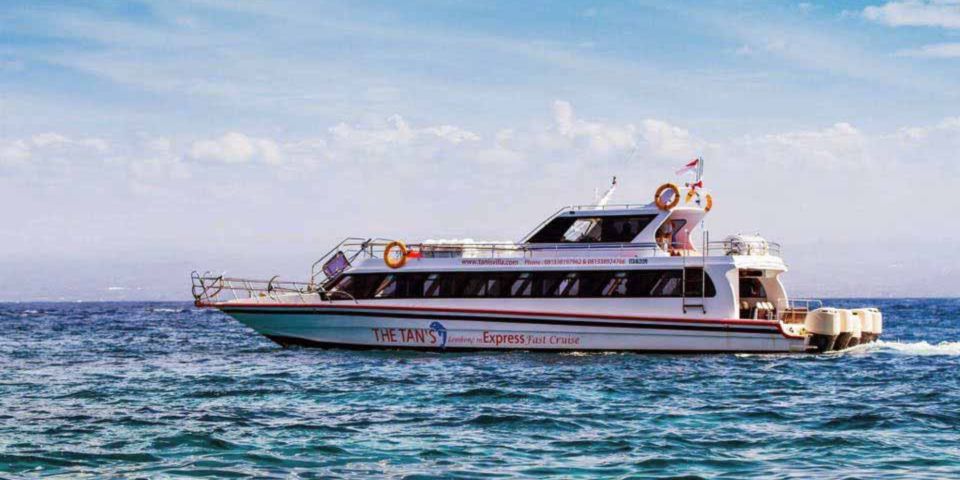 Fast Boat : Sanur From/To Nusa Penida and Nusa Lembongan - Directions for Fast Boat Travel