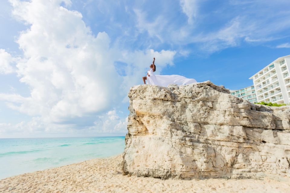 Flying Dress Cancun - Professional Photoshoot