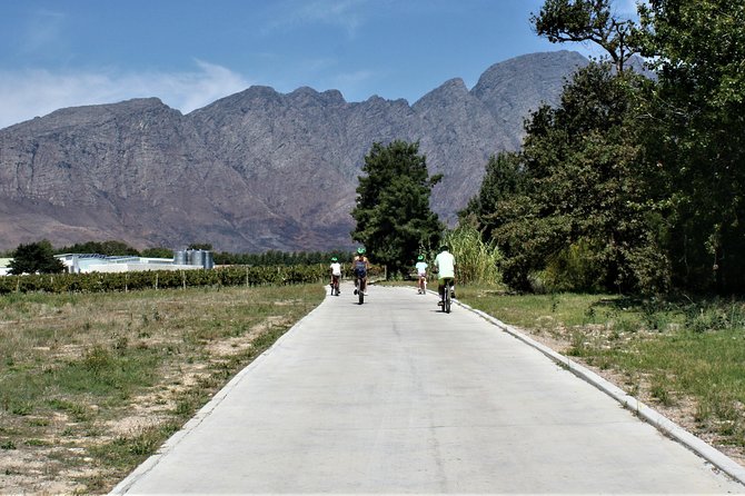 Franschhoek Sip & Cycle Experience Full Day - Private Tour - Common questions