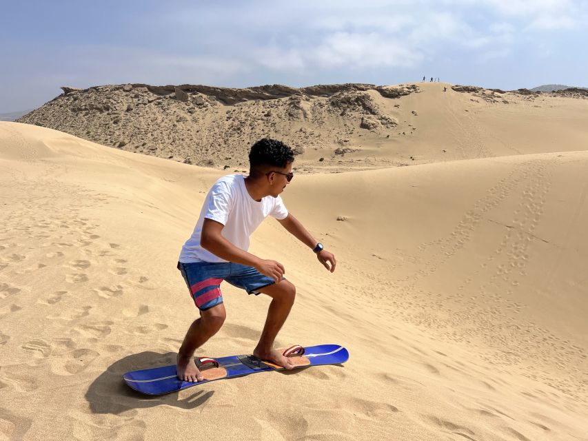 From Agadir/Taghazout: Sahara Sandboarding Guided Tour - Language Options