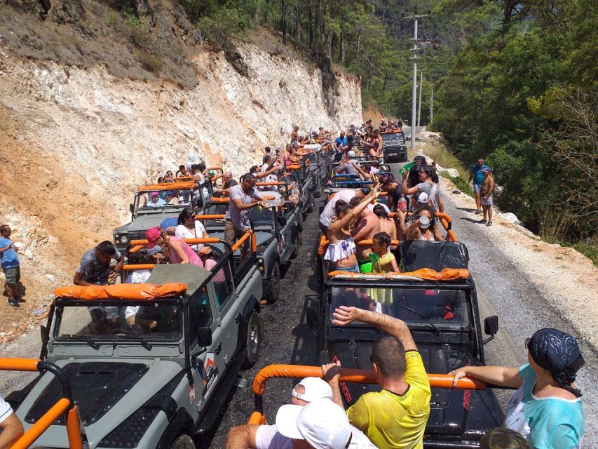 From Alanya: Jeep Safari Tour With Lunch at Dim River - Transportation Information