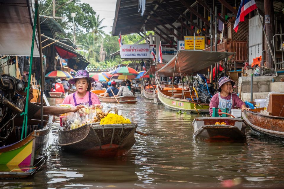 From Bangkok: Railway & Damnoen Saduak Floating Market Tour - Transportation Information
