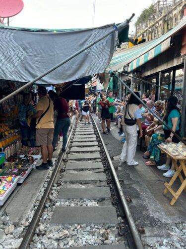 From Bangkok: Train Market & Floating Market - Pickup Information