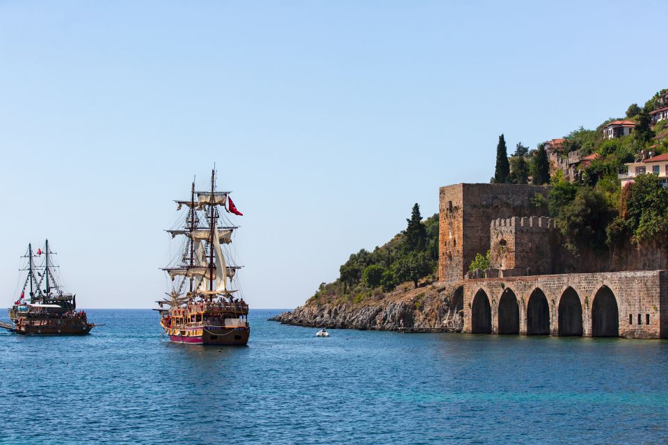 From City of Side: Alanya Guided Tour With Boat Trip & Lunch - Itinerary Details