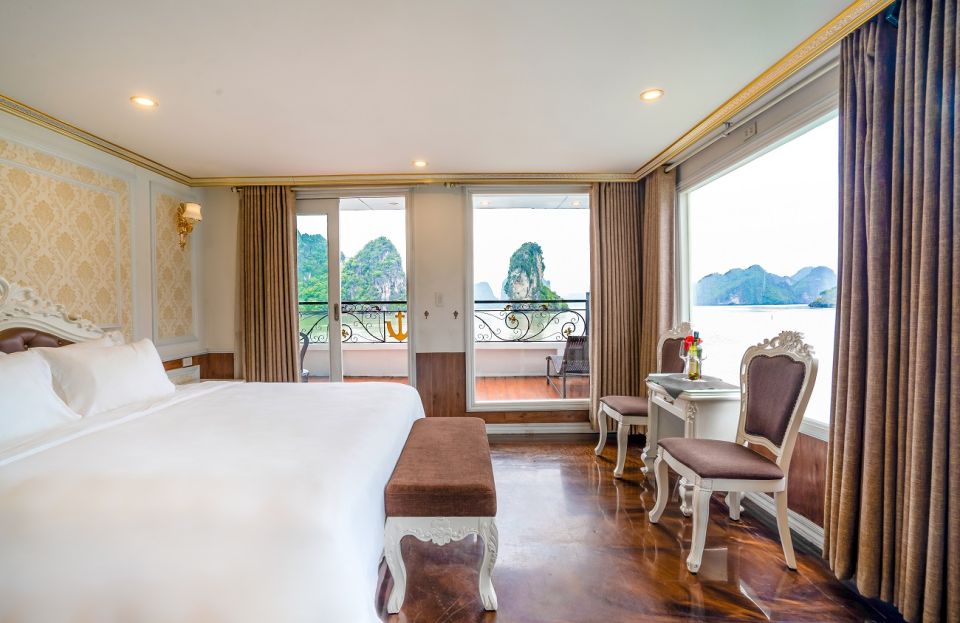 From Hanoi: Ha Long Bay 5-Star Cruise With Private Room - Cruise Inclusions