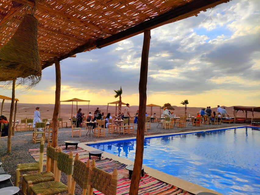 From Marrakech: Agafay Desert Sunset Dinner With Live Show - Directions
