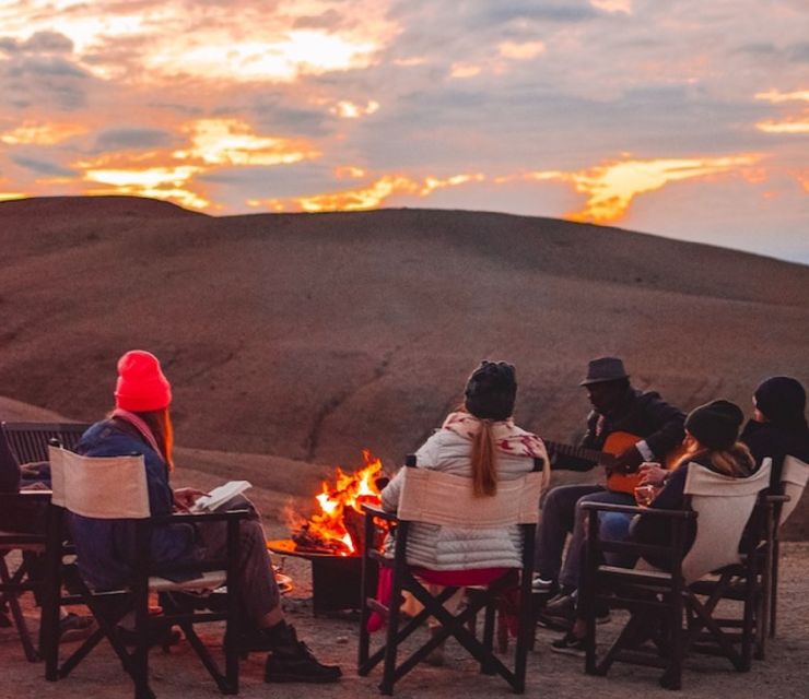 From Marrakech: Dinner in the Agafay Desert All-Inclusive - Tour Guide Language Options