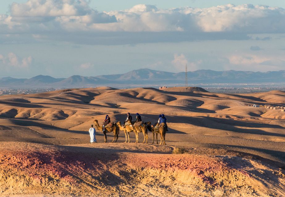 From Marrakech : Sunset Camel Ride in Agafay Desert - Tea Break and Authentic Setting