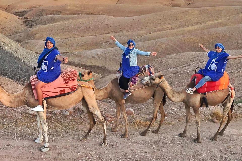 From Marrakech: Sunset Camel Ride in the Agafay Desert - Sunset Camel Ride in Agafay Desert