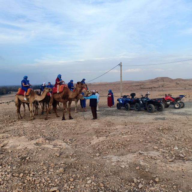 From Marrakesh: Sunset Camel Ride in the Agafay Desert - Directions for the Camel Ride