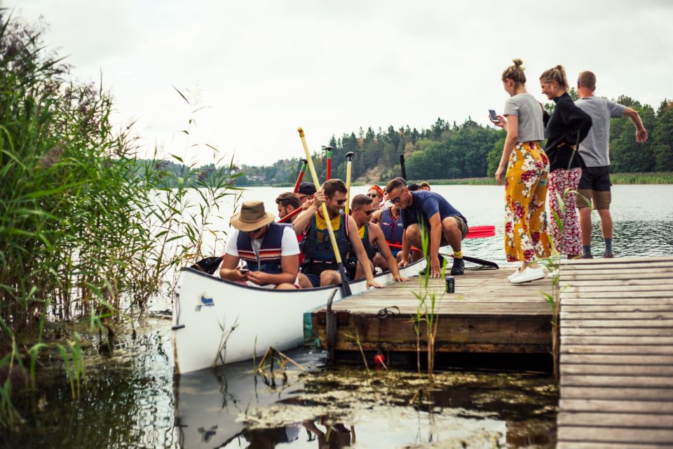 From Vaxholm: Stockholm Archipelago Big Canoe Adventure - Free Cancellation Policy