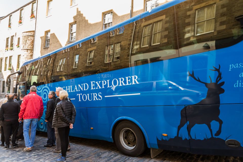 Full-Day Edinburgh Military Tattoo & Scottish Highlands Tour - Transportation Information