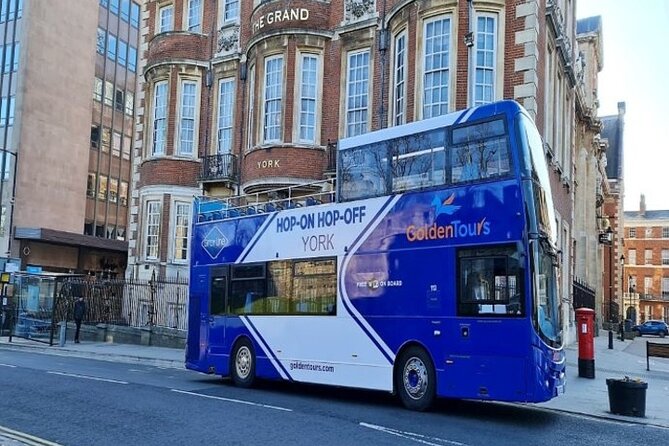 Golden Tours York Hop-On Hop-Off Open Top Bus Tour With Audio Guide - Common questions