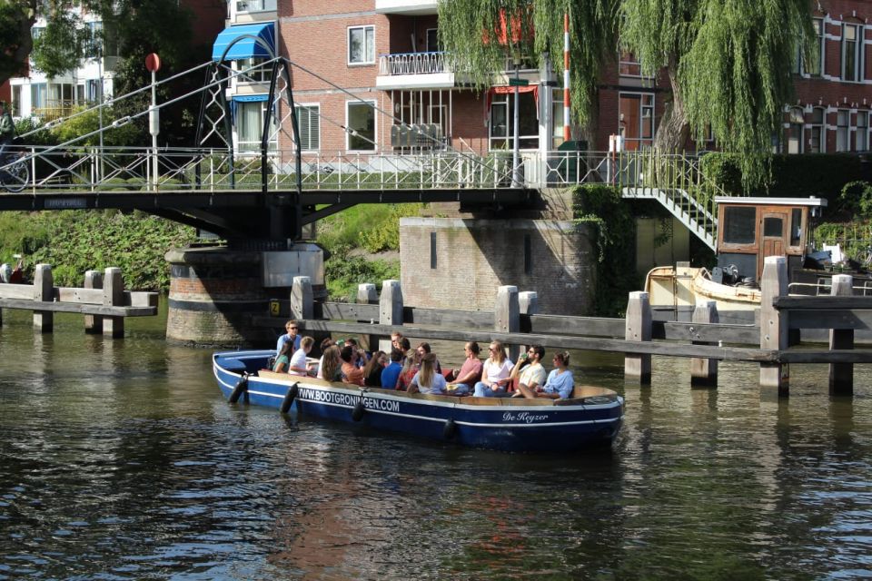 Groningen: Open Boat City Canal Cruise - Booking Information