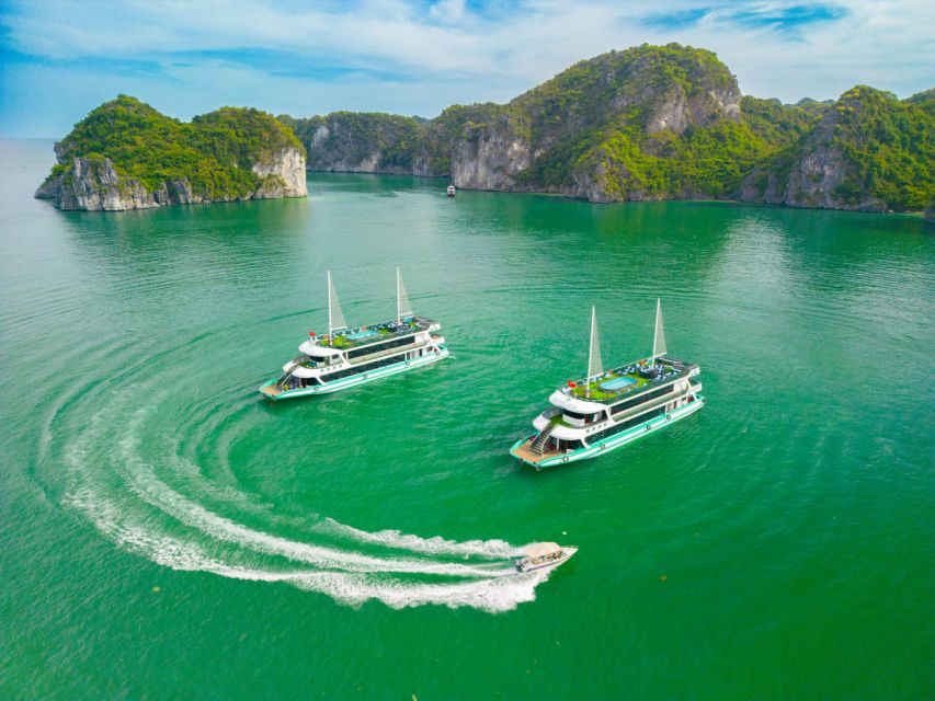 Ha Long Bay: Luxury Day Cruise, Caves, Kayak & Buffet Lunch - Common questions