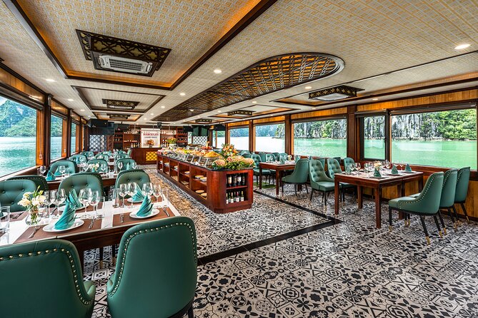 Halong Bay Luxury Cruise Day Trip: Buffet Lunch & Limousine Bus - Common questions