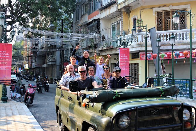 Hanoi Jeep Tours: Hanoi By Night Foodie Jeep Tours - Booking Details