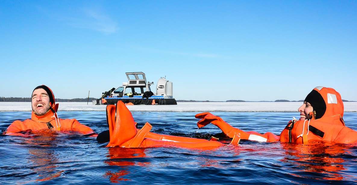 Helsinki: Arctic Hovercraft Experience With Lunch - Directions