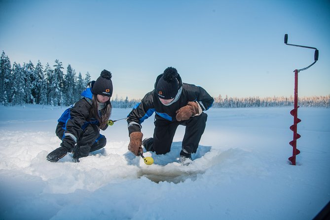 Ice Fishing -By Car - Last Words