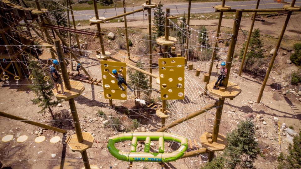 Idaho Springs: Ropes Challenge Course Ticket - Common questions