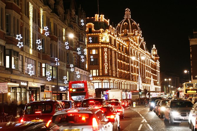 Illuminations of London on Christmas Eve - Flexible Itinerary and Stops