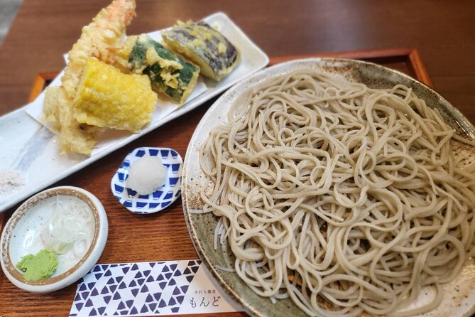 In Sapporo! a Luxurious Japanese Food Experience Plan That Includes a Soba Making Experience, Tempur - Sample Menu Highlights