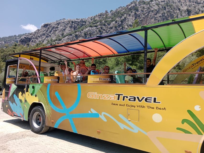 Kemer: Party Bus to Goynuk Canyon With Entrance Ticket - Additional Information