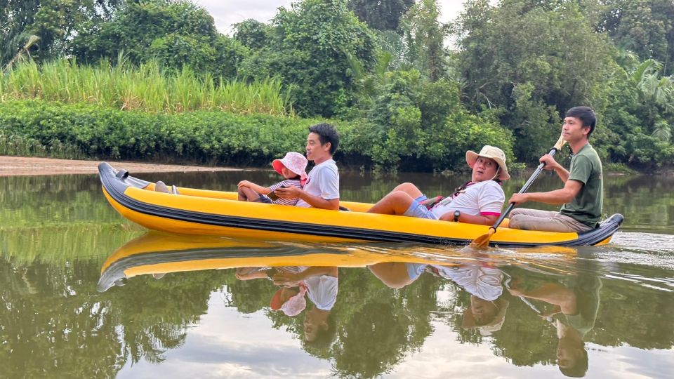 Khao Lak: Elephant Sanctuary Visit and Mangrove Kayak Tour - Tour Itinerary