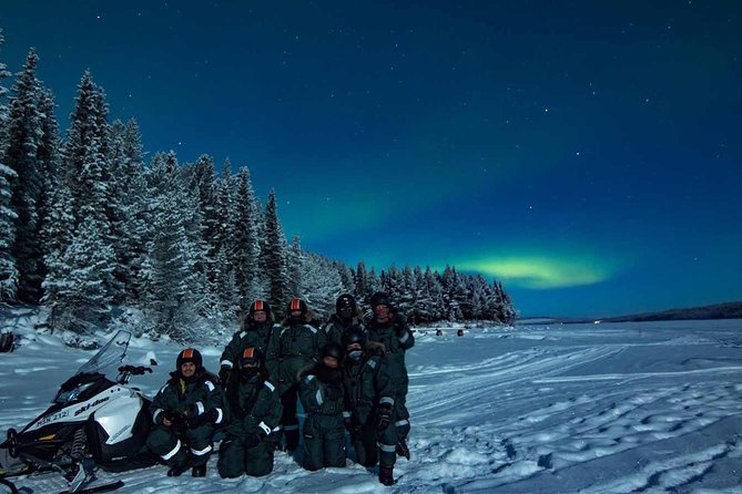 Kiruna Northern Lights Snowmobile Experience With Dinner - Common questions