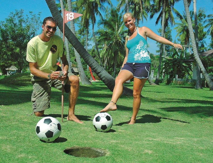 Koh Samui: Football Golf & Botanical Gardens - Common questions