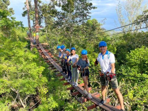 KRABI Zipline & Canopy TreeTop Walk - Thai Bio-diversity Observing