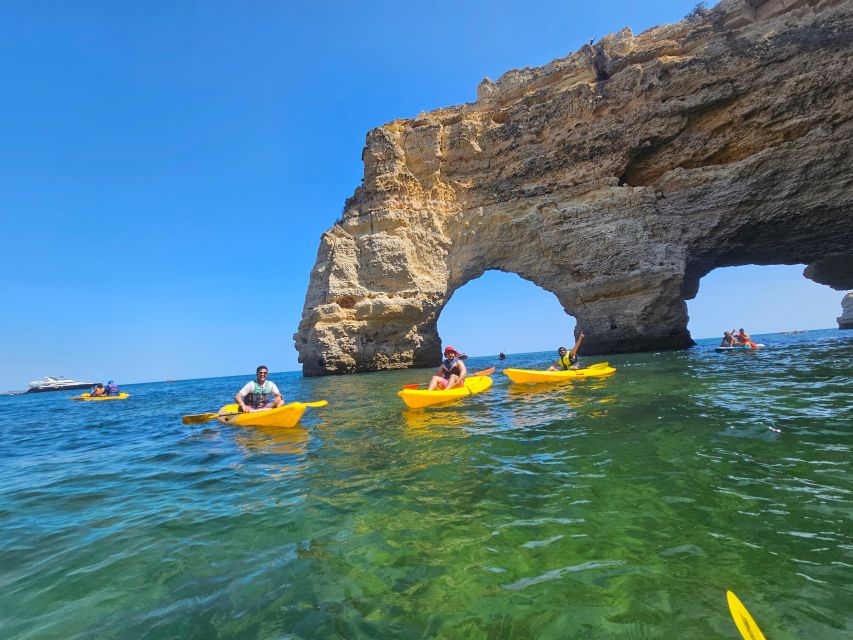 Lagoa: Benagil Cave and Marinha Beach Guided Kayaking Tour - Directions