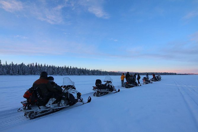 Lapland 2-Person Snowmobile Tour With Lunch From Kiruna - Duration and Language