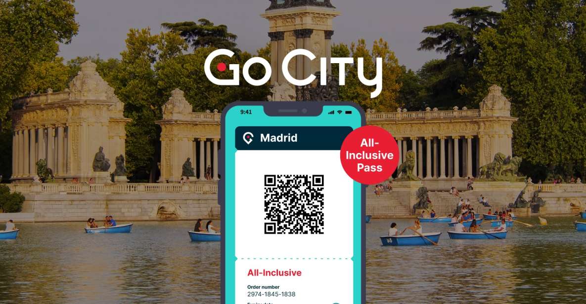 Madrid: Go City All-Inclusive Pass With 15 Attractions - Go City App Integration